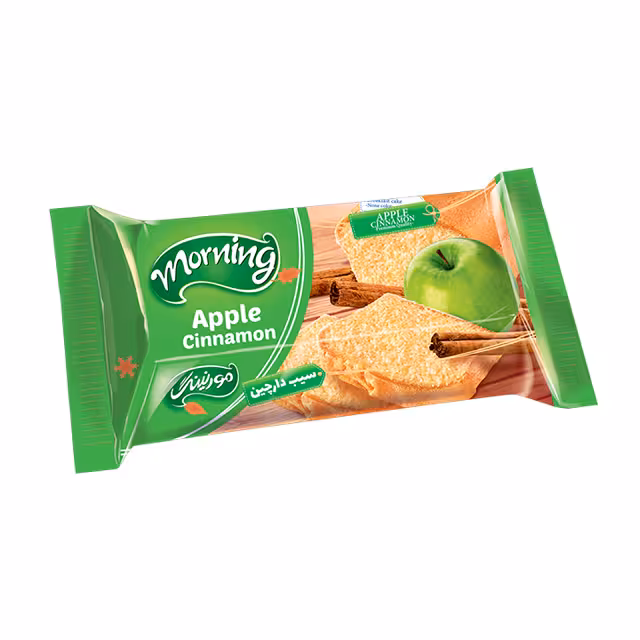 کیک سیب دارچین مورنینگ شیرین عسل 100 گرمی