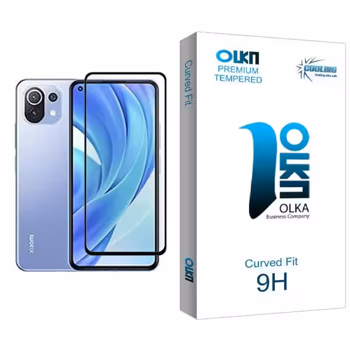 محافظ صفحه نمایش کولینگ مدل Olka Glass MIX001 مناسب برای گوشی موبایل شیائومی Mi 11 Lite
