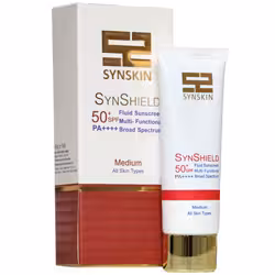 ضدآفتاب ساین اسکین فلوئید ساین شیلد  ‌ SPF 50 رنگی مدیوم SYNSKIN SYNSHIELD