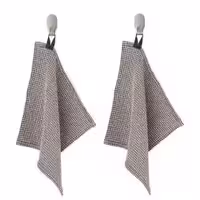 دستمال آشپزخانه ایکیا بسته 2 عددی  مدل MARIATHERES                     سایز 30×30 سانتی متر