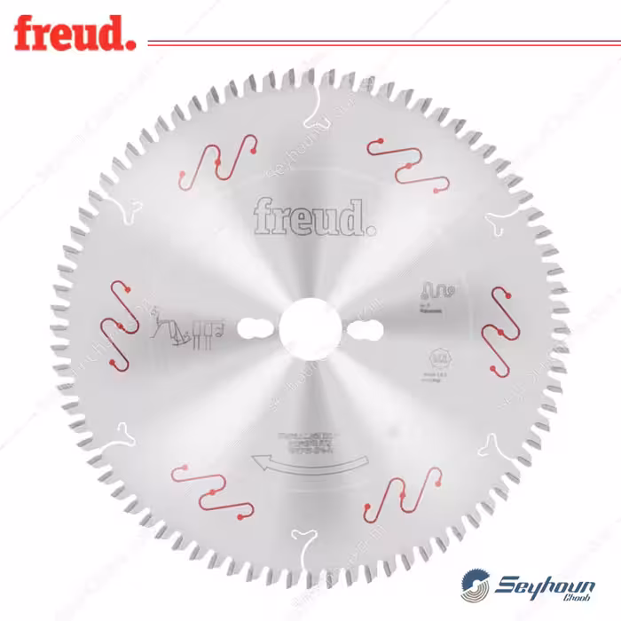 تیغ اره الماسه ام دی اف بر قطر 25 سانتی متر 80 دندانه فرود مدل LU3F 0200