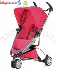 کالسکه کویینی زپ اکسترا دو مسافرتی-شهری صندلی رو به مادر شو با جمع شو کوچک  Quinny Zapp Xtra 2 Pink Passion،سرخابی رنگ ،کالسکه بدون گارد محافظ