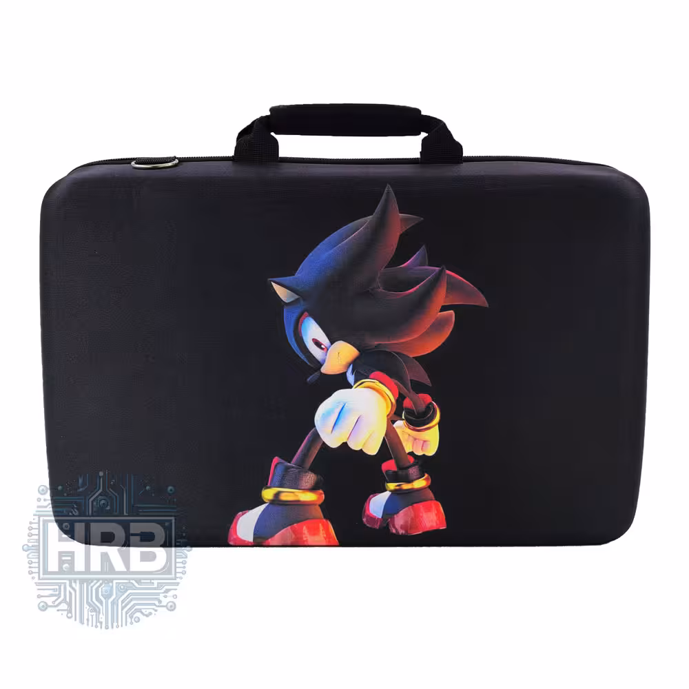 کیف کنسول PS5 اسلیم طرح Sonic X Shadow - سه کاره