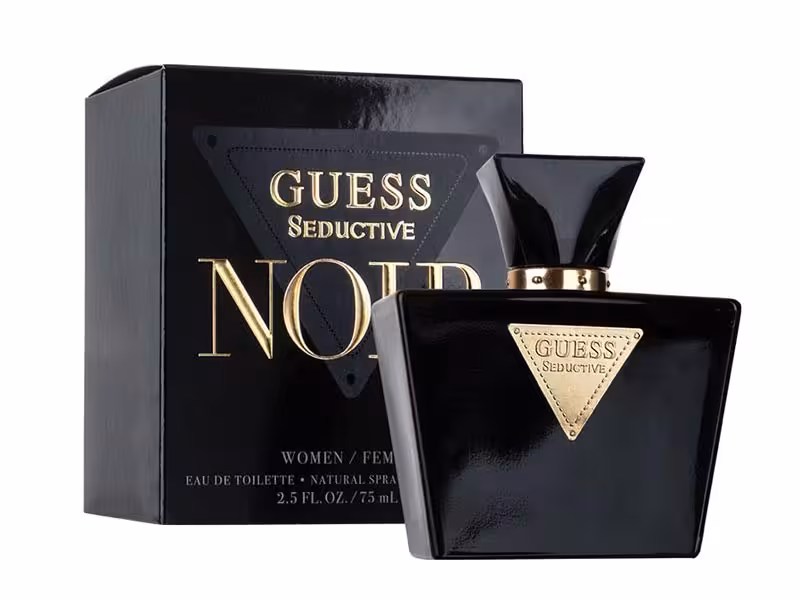 عطر و ادکلن زنانه گس سداکتیو نویر ادوتویلت Guess Seductive Noir for women