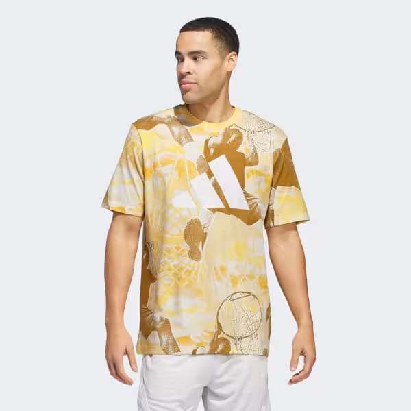 تیشرت ورزشی زرد مردانه آدیداس اورجینال | IN6359
