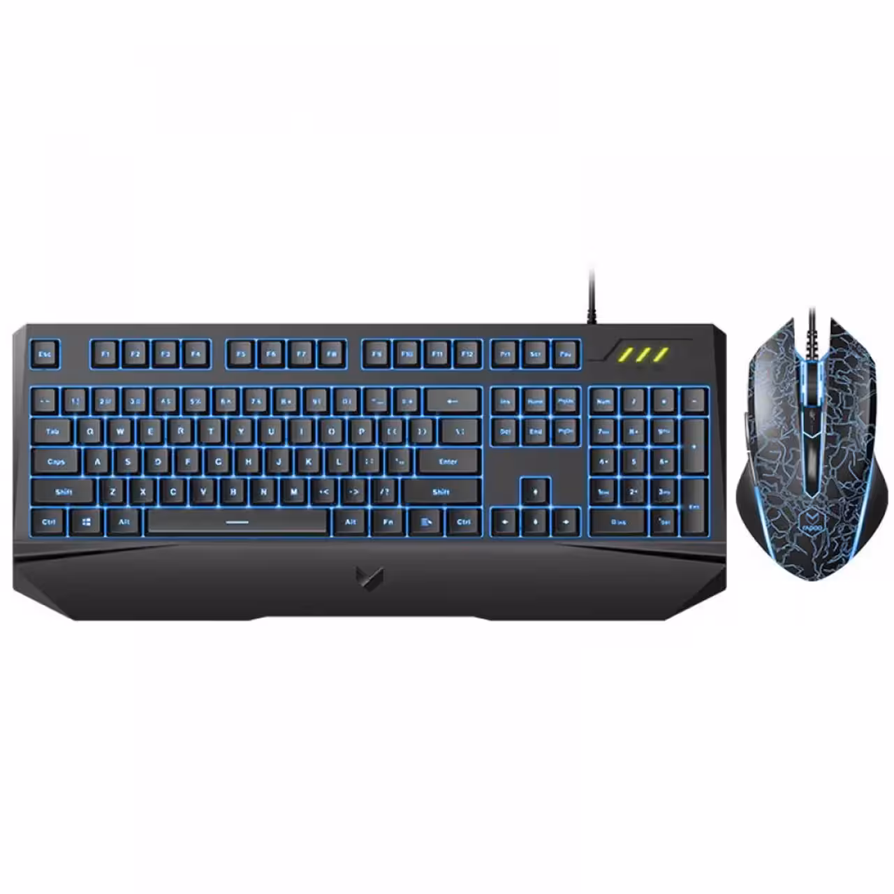 کیبورد و ماوس گیمینگ رپو مدل V120s