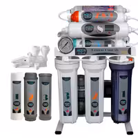 دستگاه تصفیه کننده آب آکوآ کلیر مدل NEW DESIGN2020-AFQ10 به همراه فیلتر مدل 01 مجموعه 3 عددی و کیت نشتی گیر