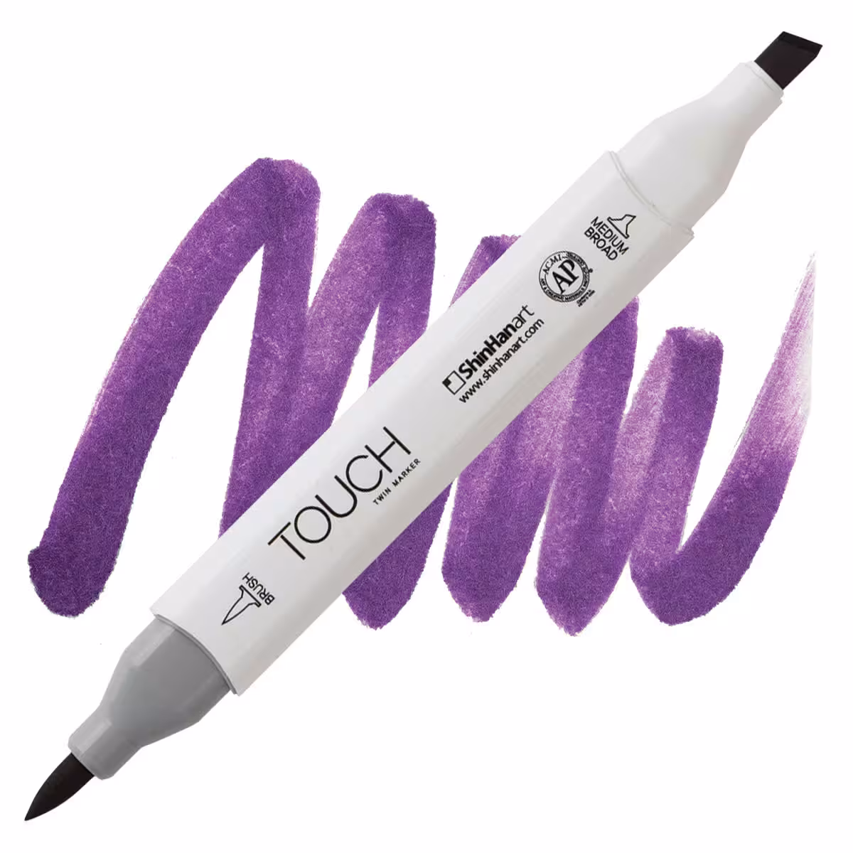 ماژیک طراحی دو سر تاچ (بدنه سفید) کد P281