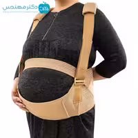 شکم بند بارداری با بند شانه ای سماطب کد 4044