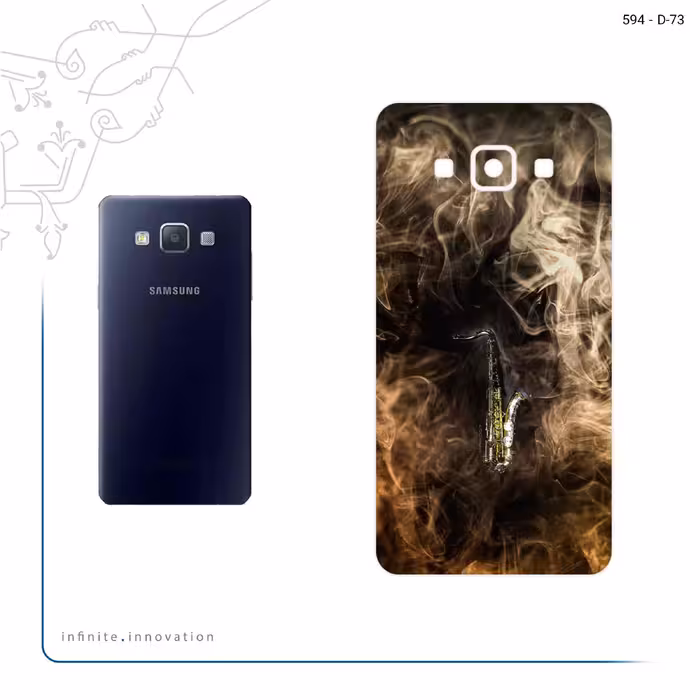 برچسب پوششی ماهوت مدل Saxophone مناسب برای گوشی موبایل سامسونگ Galaxy A5 2015