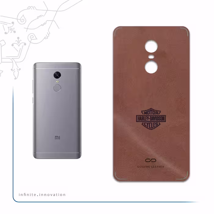 برچسب پوششی ماهوت مدل MNL-HRLY_DVDSN مناسب برای گوشی موبایل شیائومی Redmi Note 4X
