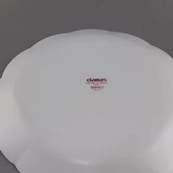 بشقاب غذاخوری داماس مدل Gold-26 بسته 6 عددی