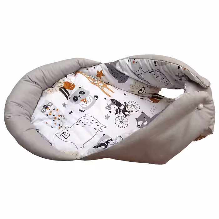 سرویس خواب 4 تکه نوزاد طرح شیر