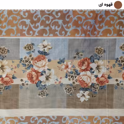 سرویس ملحفه سندس مدل الیکا کد 1059 یکنفره 2 تکه