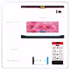 برچسب پوششی ماهوت مدل Pink-Flower مناسب برای تبلت اپل iPad Air 2 2014 A1566