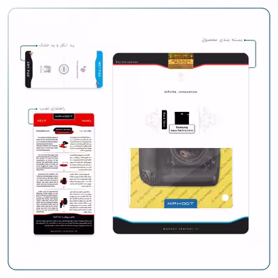 برچسب پوششی ماهوت مدل Nikon-Logo مناسب برای تبلت سامسونگ Galaxy Tab S2 8.0 2015 T715