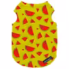 لباس سگ و گربه 27 طرح Watermelon Yellow کد MH837 سایز M