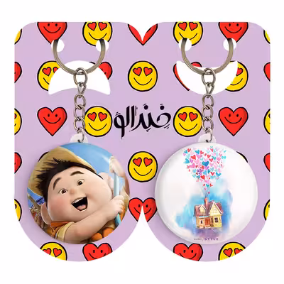 جاکلیدی خندالو مدل انیمیشن آپ کد 10501053 مجموعه 2 عددی