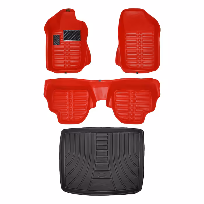   کفپوش پنج بعدی خودرو پانیذ مدل EVA مناسب برای رانا به همراه کفپوش صندوق