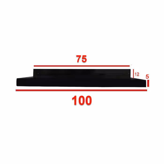 شومینه دیواری برقی شومینه بیستون مدل H.B_100_L2.bs