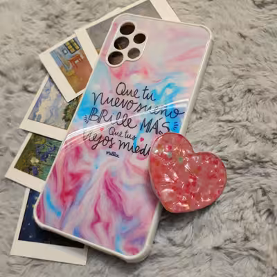 کاور کد A8628 مناسب برای گوشی موبایل سامسونگ Galaxy A13 4G به همراه پایه نگهدارنده