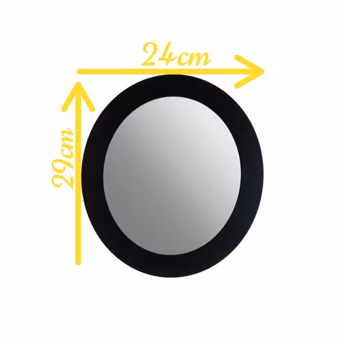 آینه الف مدل بیضی کد 321 مجموعه 3 عددی