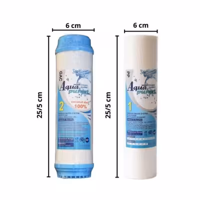 فیلتر دستگاه تصفیه کننده آب آکوا پیورست مدل PP-UDF مجموعه 6 عددی