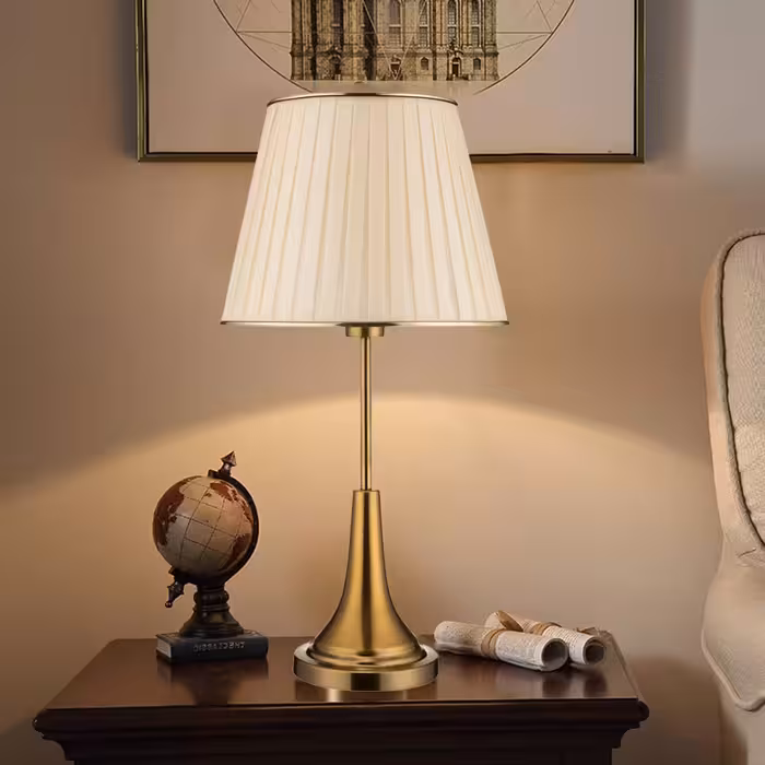 آباژور رومیزی کارنتیس مدل فانل کد KT-042