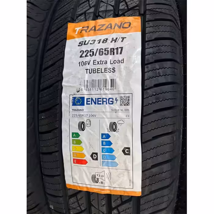 لاستیک خودرو ترازانو مدل SU318 سایز 225/65/17-دو حلقه 