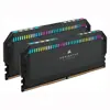 رم دسکتاپ DDR5 دو کاناله 5200 مگاهرتز CL40 کورسیر مدل Dominator Platinum RGB ظرفیت 64 گیگابایت