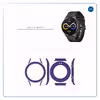 برچسب ماهوت طرح Matte-BlueBerry مناسب برای ساعت هوشمند شیائومی Imilab W12