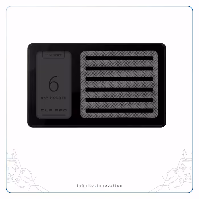 زیر لیوانی ماهوت مدل Range-Rover-Logo بسته 6 عددی