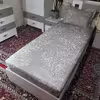 سرویس ملحفه مدل ni04054 طرح نهال کد 120 یک نفره دو تکه