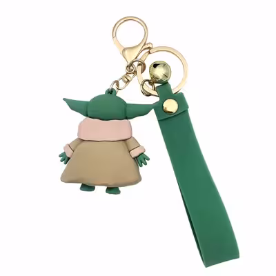 جاکلیدی مدل  سیلیکونی طرح بیبی یودا