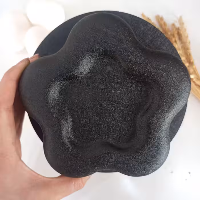 قالب ته چین به گز مدل گل کف برجسته