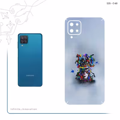 برچسب پوششی ماهوت مدل Collage of surreal Portrait of Women 4 مناسب برای گوشی موبایل سامسونگ Galaxy A12 Nacho