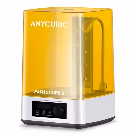 دستگاه شستشو و پخت قطعات رزینی Anycubic Wash & Cure 3