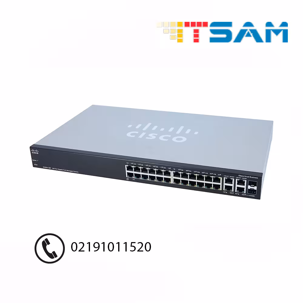 سوئیچ سیسکو مدل SG300-28P