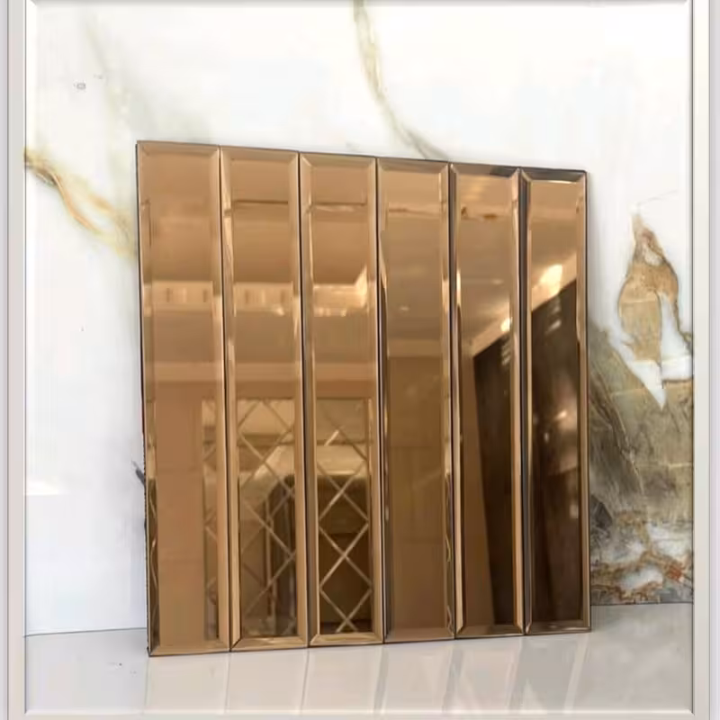 تایل آینه ای کد T3002،ابعاد30در30 cm پشت چسبدار کاملآ نسوز و ضدآب (پس کرایه)