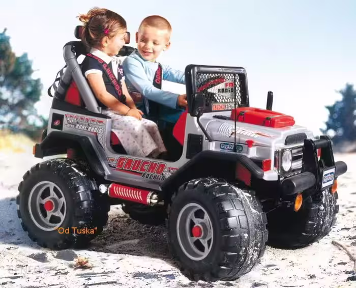 جیپ دو نفره پگ پرگو Peg-Perego Gaucho Rock'in