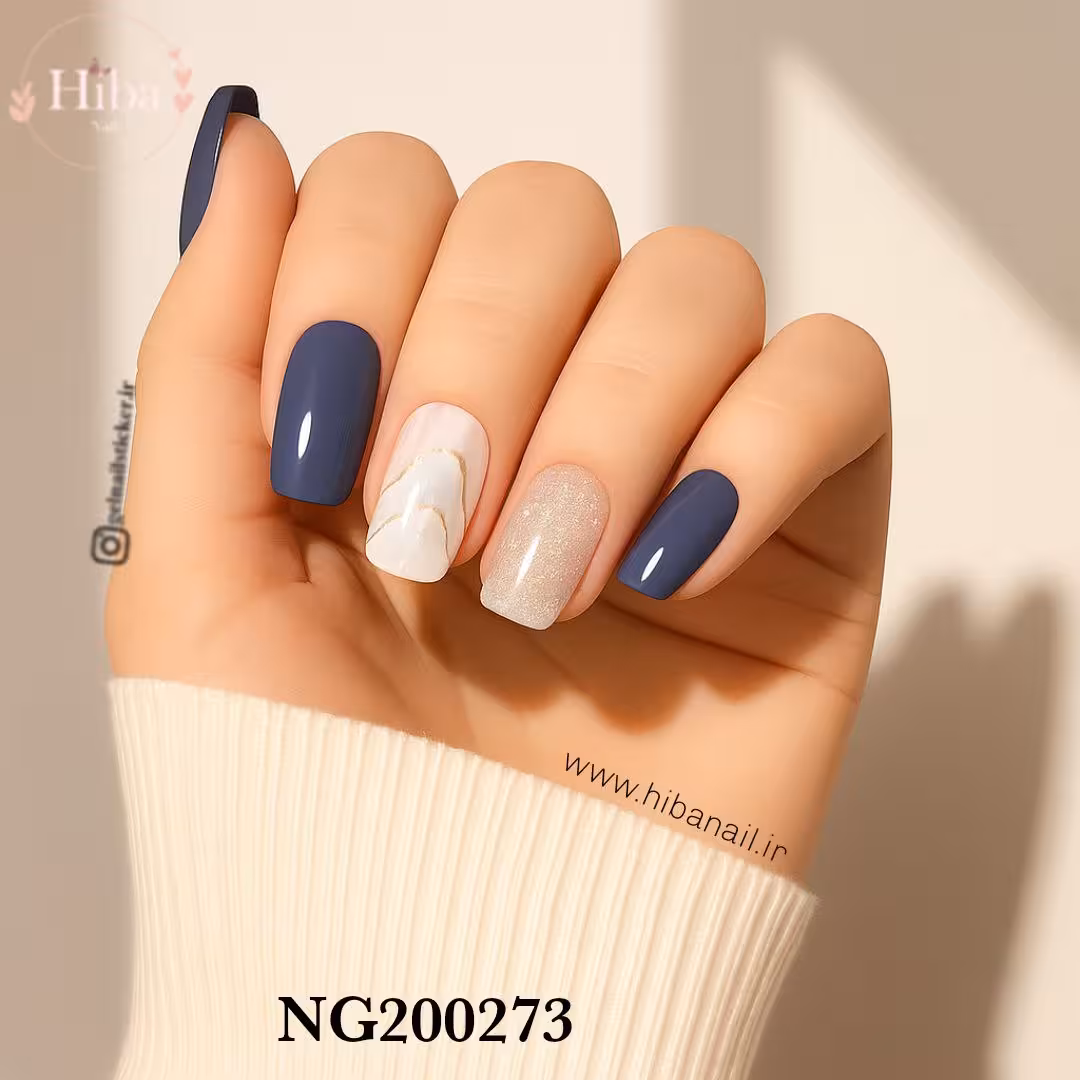 استیکر ژله ای کاشت ناخن (نیل رپ)_کد NG200273