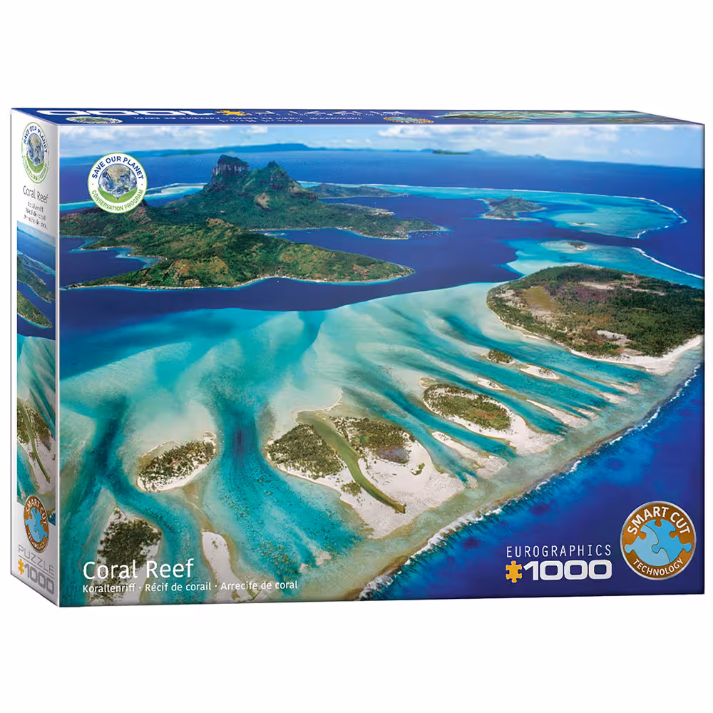 پازل 1000 قطعه Eurographics طرح صخره مرجانی