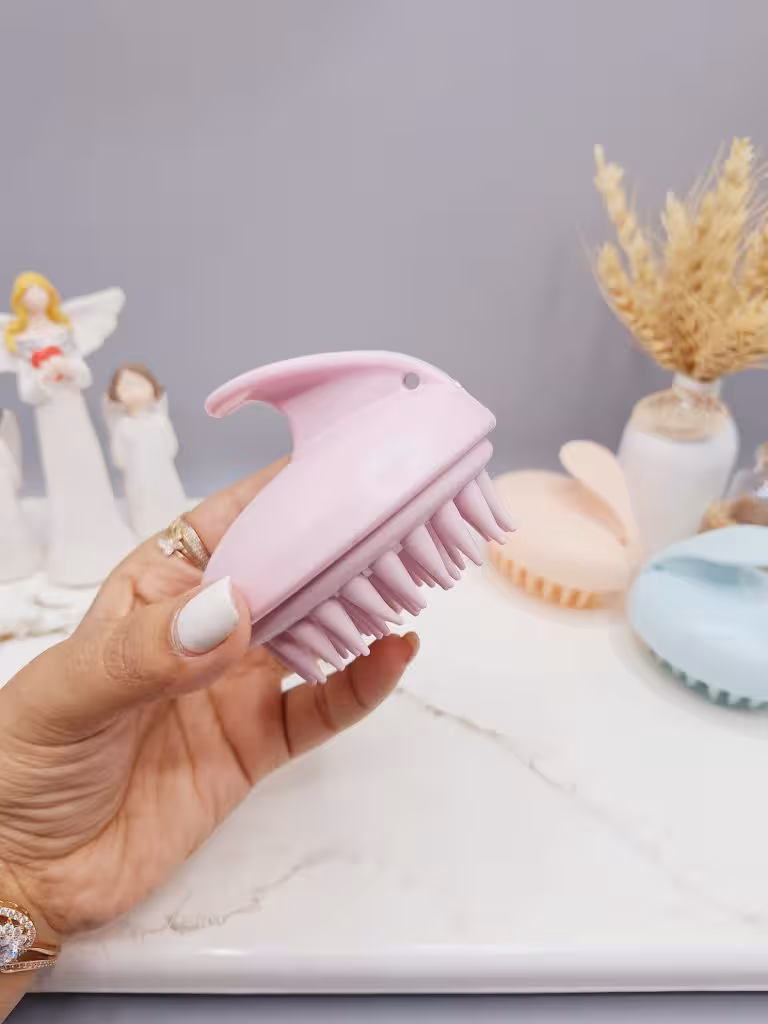 سرشور و ماساژور سر سیلیکونی مدل انگشتی