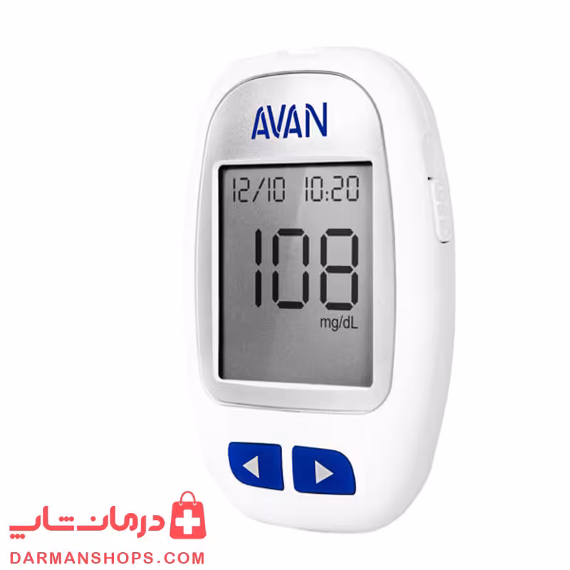مشخصات و قیمت خرید دستگاه تست قند خون آوان مدل avan agm01