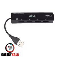 هاب 4 پورت USB2.0 رویال مدل RH-428