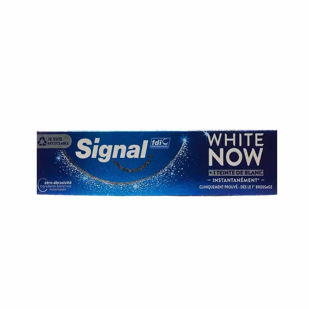 خمیردندان سفیدکننده سیگنال Signal White Now حجم 75 میل