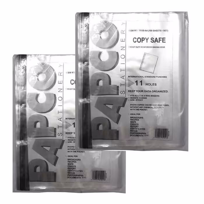 کاور کاغذ پاپکو سایز A4 کد P24 بسته 2 عددی | چاوه