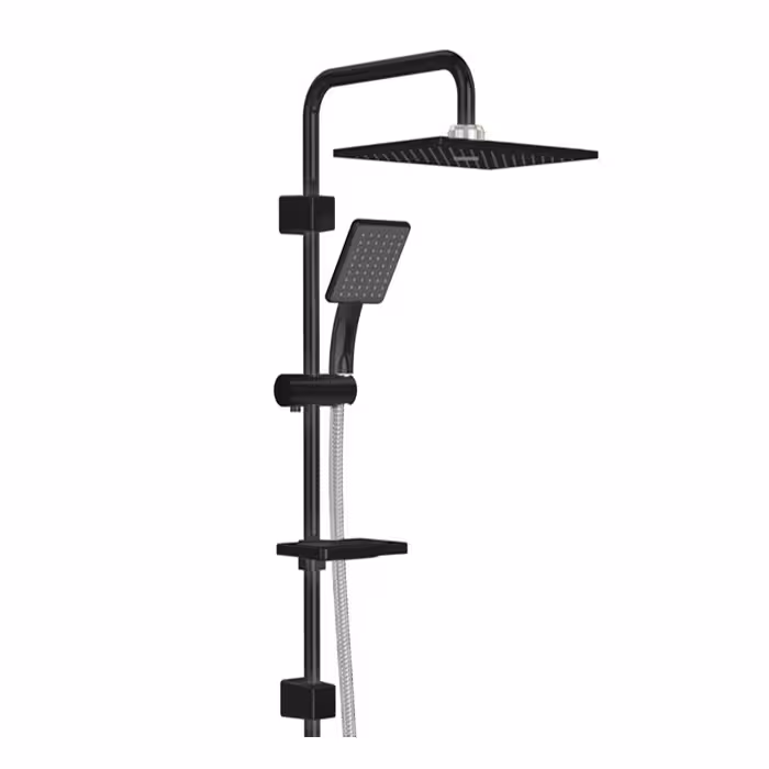 علم دوش ‏شودر مدل آلما مشکی کروم