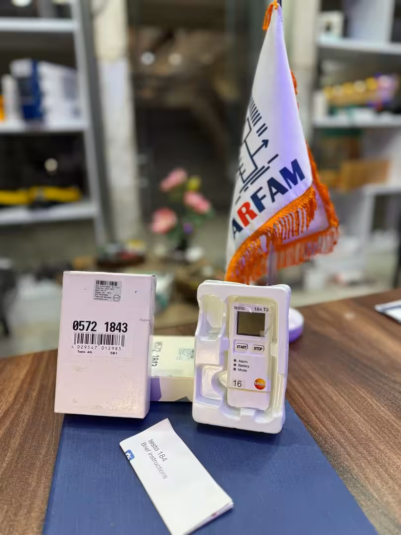 دیتالاگر دما از -35 تا 70 درجه با 40000 داده تستو TESTO 184 T3