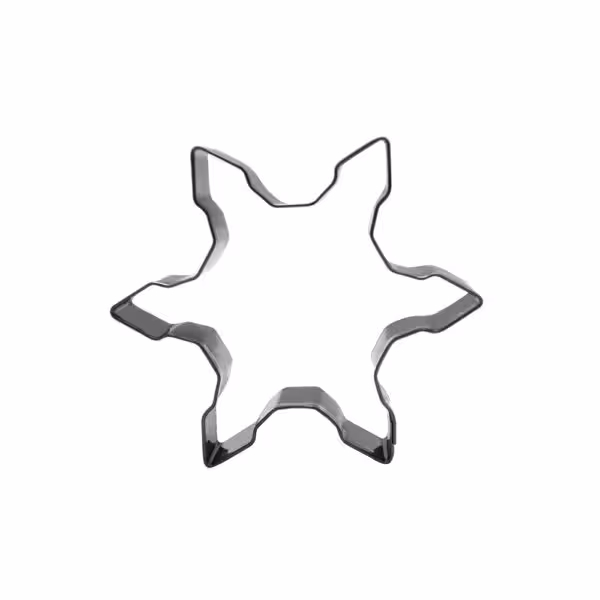 کاتر استیل طرح دونه برف کد 1